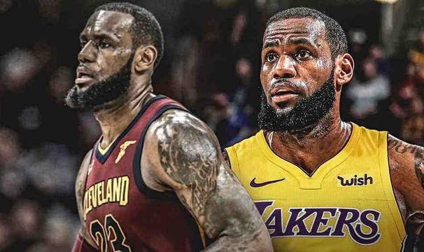  詹姆斯再创纪录，生涯总分破四万  